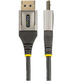 StarTech.com DP14VMM1F DisplayPort kabel 0,3 m Sort, Grå