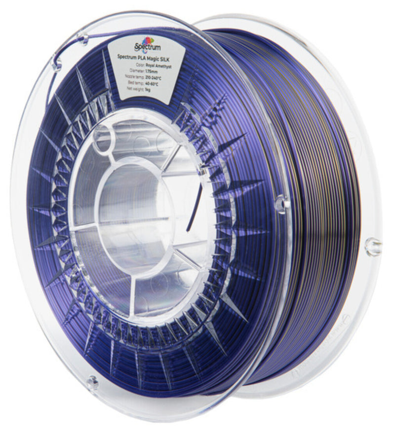 Spectrum Filaments 81405 3D print materiale Polymælkesyre (PLA), Silke Flerfarvet 1 kg