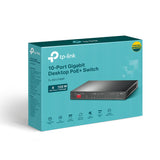 TP-Link TL-SG1210MP netværksswitch Ikke administreret Gigabit Ethernet (10/100/1000) Strøm over Ethernet (PoE) Sort