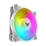 ASUS TUF GAMING TF120 ARGB WHITE EDITION Computerkabinet Luftkøler 12 cm Hvid 1 stk