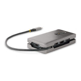 StarTech.com DKT31CDHPD3 dockingstation Ledningsført USB 3.2 Gen 2 (3.1 Gen 2) Type-C Grå