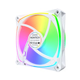 Montech RX120 PRO Computerkabinet Ventilator 12 cm Hvid 1 stk