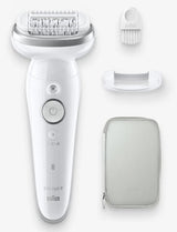 Braun Silk-épil 9 BR2-225328 hårfjerner 40 pincetter Grå, Hvid