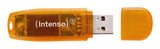 Intenso Rainbow Line USB-nøgle 64 GB USB Type-A 2.0 Orange