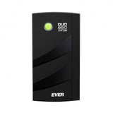 Ever DUO 850 AVR USB UPS-enhed Interaktivt indgangsstik 0,85 kVA 550 W 6 AC stikkontakt(er)