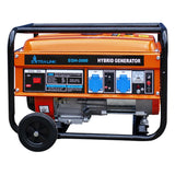 Extralink EX.30363 motor-generator 2800 W 15 L Naturgas, Flydende petroliumsgas (LPG), Benzin Sort, Orange