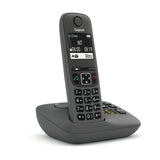Gigaset AE690A Analog/DECT-telefon Nummervisning Anthracit