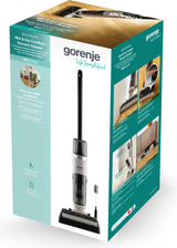 Gorenje SFC216100G 2-i-1 stangstøvsuger Batteri Tør&våd Poseløs 180 W Rustfrit stål 2,6 At