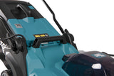Makita LM003GZ plæneklipper Skubbe plæneklipper Batteri Sort, Blå