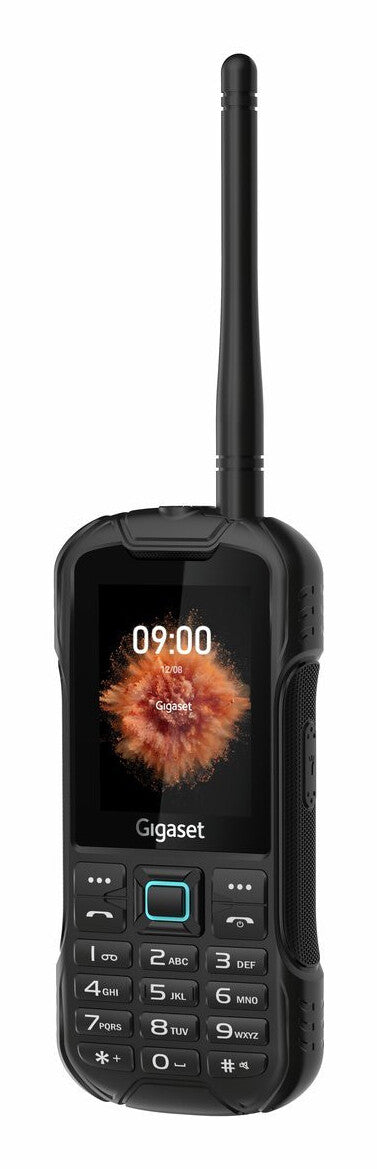 Gigaset GLX8 Active 6,1 cm (2.4") Dual SIM Mocor OS 4G USB Type-C 0,064 GB 0,128 GB 2500 mAh Sort