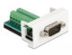DeLOCK 81347 termisk blok Grøn, Hvid