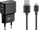 Goobay 44984 oplader til mobil enhed Universel Sort Vekselstrøm Indendørs