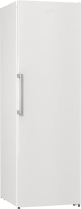 Gorenje Fritstående fryseskab med stor kapacitet til daglig opbevaring. Multiflow 360° sikrer jævn køling, mens NoFrost eliminerer behovet for afrimning. Fast Freeze nedfryser hurtigt nyindsatte madvarer og hjælper med at bevare kvaliteten.