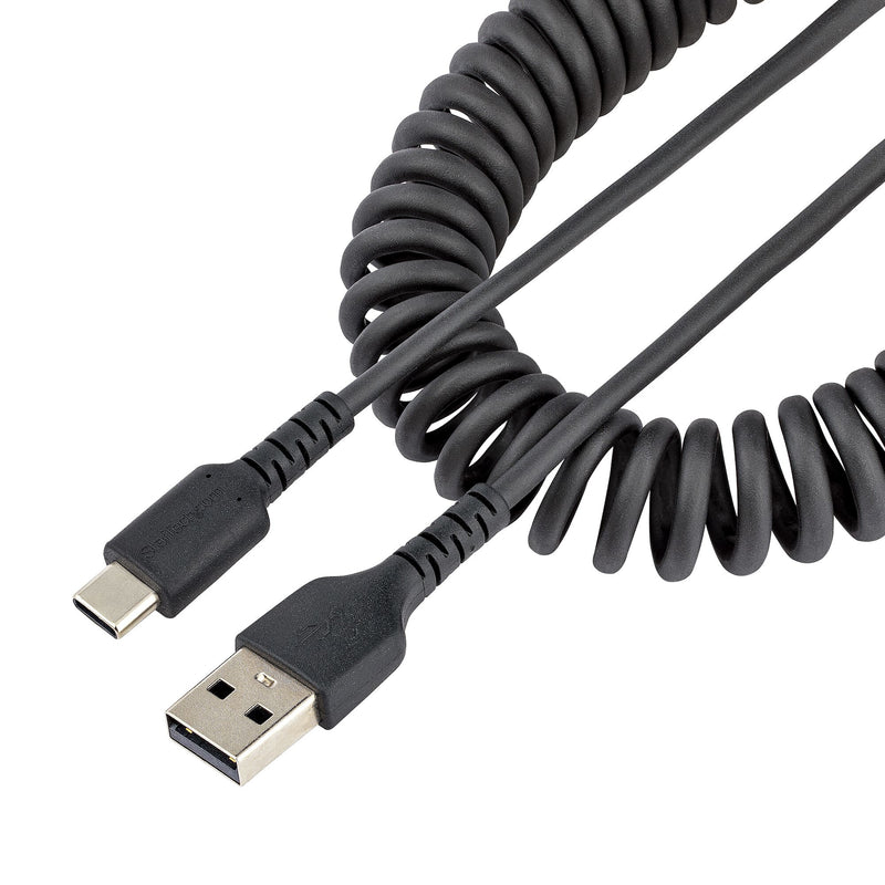 StarTech.com R2ACC-50C-USB-CABLE USB-kabel USB 2.0 0,5 m USB A USB C 0,48 Gbit/sek. Sort