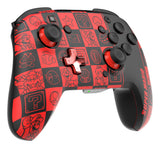 PDP REMATCH GLOW Sort, Grøn, Rød Gamepad Analog/digital Nintendo Switch, Nintendo Switch OLED