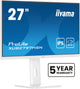 iiyama ProLite XUB2797HSN-W2 computerskærm 68,6 cm (27") 1920 x 1080 pixel Fuld HD LED Hvid