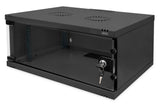 Digitus DN-38011 stativ 4U Vægmonteret stativ Sort