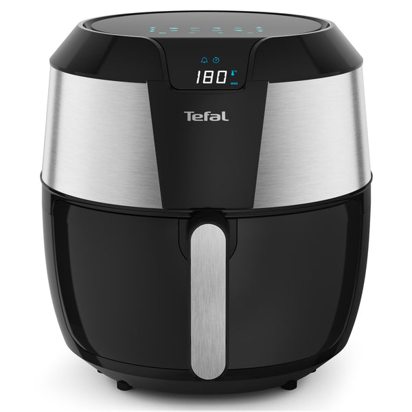 Tefal Easy Fry EY701D Enkelt 5,6 L Enkeltstående 1850 W Varmluftsteger Sort, Rustfrit stål