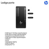 HP Z1 Tower G1i Intel Core Ultra 9 285 64 GB DDR5-SDRAM 1 TB SSD NVIDIA RTX A1000 Windows 11 Pro Workstation AI Workstation, AI PC Sort
