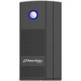 PowerWalker 10121069 UPS-enhed Interaktivt indgangsstik 0,65 kVA 360 W 2 AC stikkontakt(er)
