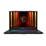 MSI Katana 17 HX B14WGK-013FR Intel® Core™ i7 i7-14650HX Laptop 43,9 cm (17.3") Fuld HD 16 GB DDR5-SDRAM 1 TB SSD NVIDIA GeForce RTX 5070 Wi-Fi 6E (802.11ax) Windows 11 Home Sort