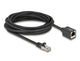DeLOCK 90318 netværkskabel Sort 5 m Cat6a S/FTP (S-STP)
