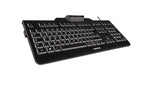 Contour Design KC 1000 SC tastatur Kontor USB QWERTZ Tysk Sort