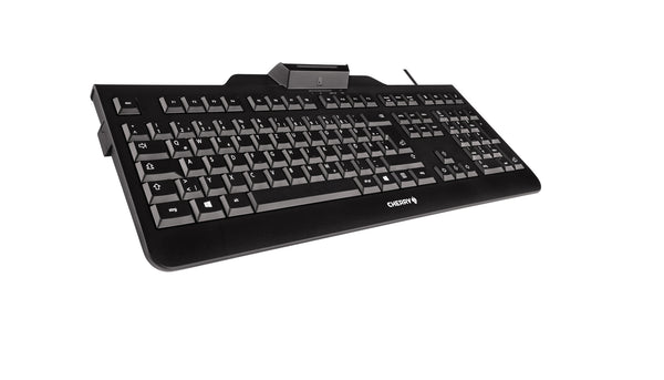CHERRY KC 1000 SC tastatur Kontor USB AZERTY Fransk Sort