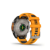 Garmin fenix 8 3,56 cm (1.4") AMOLED 47 mm Digital 454 x 454 pixel Berøringsskærm Grafit Wi-Fi GPS (satellit)