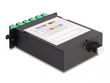 DeLOCK 66936 fiber adapter SC 1 stk Sort