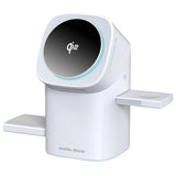 Mobile Origin WCHS-PW11-WHT oplader til mobil enhed Smartphone, SmartWatch, Hovedtelefoner Hvid USB Trådløs opladning Hurtig opladning Indendørs