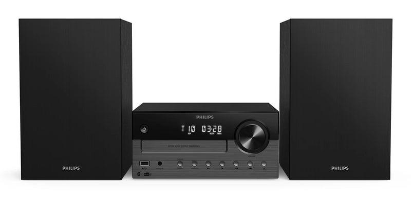 Philips TAM4505M2/12 stereoanlæg Home audio micro system 80 W Sort, Mørkegrå