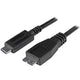 StarTech.com USB31CUB50CM USB-kabel USB 3.2 Gen 2 (3.1 Gen 2) 0,5 m USB C Micro-USB B 10 Gbit/sek. Sort