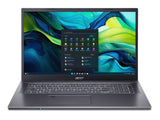 Acer Aspire 17 A17-51GM-73K7 Intel® Core™ i7 150U Laptop 43,9 cm (17.3") Fuld HD 16 GB DDR4-SDRAM 1 TB SSD NVIDIA GeForce RTX 2050 Wi-Fi 6E (802.11ax) Windows 11 Home Tysk Grå