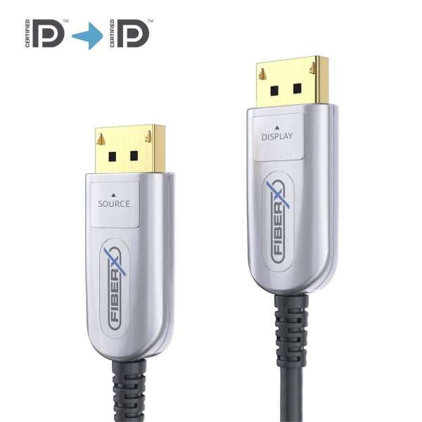 PureLink FX-I260-010 DisplayPort kabel 10 m Sort
