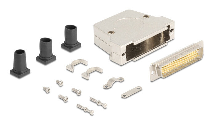 DeLOCK 67140 kabelsamler D-Sub (50-pin) Sølv