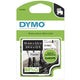DYMO D1 højtydende fleksible nylonetiketter | Ægte | 12 mm x 3,5 m rulle | Sort tekst på hvid | Selvklæbende etiketter til LabelManager mærkemaskiner