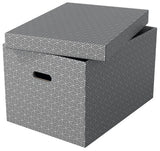 Esselte Home opbevaringsboks Large, pakke med 3
