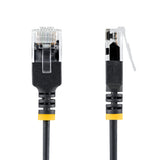 StarTech.com N6APATUTP34BKS150CM netværkskabel Sort 1,5 m Cat6a U/UTP (UTP) Rund