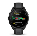 Garmin Forerunner 165 3,05 cm (1.2") AMOLED 43 mm Digital 390 x 390 pixel Berøringsskærm Sort GPS (satellit)