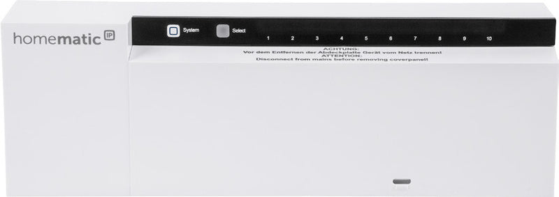 Homematic IP 142981A0 smart home aktuator Varmeaktuator 10 kanaler