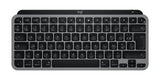 Logitech MX Keys Mini For Mac tastatur Hjemme/kontor Bluetooth AZERTY Fransk Sort, Grå