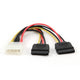 Gembird CC-SATA-PSY-0.3M SATA-kabel 0,3 m Flerfarvet