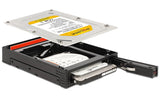 DeLOCK 47224 drevkabinet Sort 2.5"
