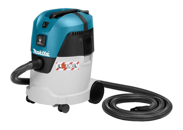 Makita VC2512L støv-udsuger Sort, Blå, Metallic 25 L 1000 W
