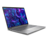 HP ZBook 8 G1i Intel Core Ultra 7 255H Mobil workstation 35,6 cm (14") WUXGA 32 GB DDR5-SDRAM 1 TB SSD NVIDIA RTX 500 Ada Wi-Fi 7 (802.11be) Windows 11 Pro AI PC Sølv