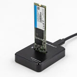 Qoltec 50314 drevkabinet SSD kabinet Sort M.2