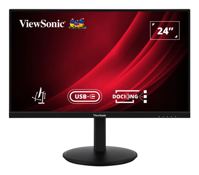 Viewsonic VG Series VG2409U-2 computerskærm 60,5 cm (23.8") 1920 x 1080 pixel Fuld HD LED Sort