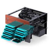Jonsbo N4 Black Micro Tower Sort