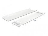 DeLOCK 20886 kabelorganisator Kabelkanal Hvid 2 stk